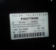 model lcd tv polytron plm2230r