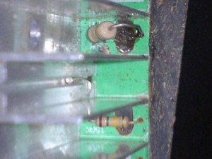 Resistor tegangan B-up power supply Resistor tegangan B-up power supply