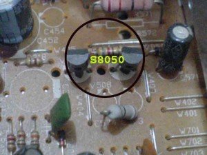 transistor-S8050-mainboard-