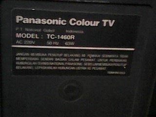 model televisi panasonic