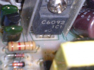 rangkaian power supply 12 volt 2 amper Transistor 2SC6092 rangkaian power supply 12 volt 2 amper Transistor 2SC6092