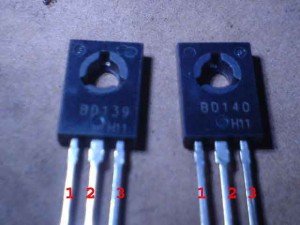 transistor BD 139&140