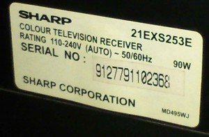 model-tv-sharp-21exs253e model-tv-sharp-21exs253e