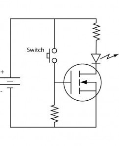 Mosfet diagram-fet-type-N