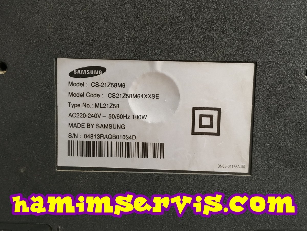 Ganti Playback TV Samsung FQH21S002 HV OUT Loncat Keluar