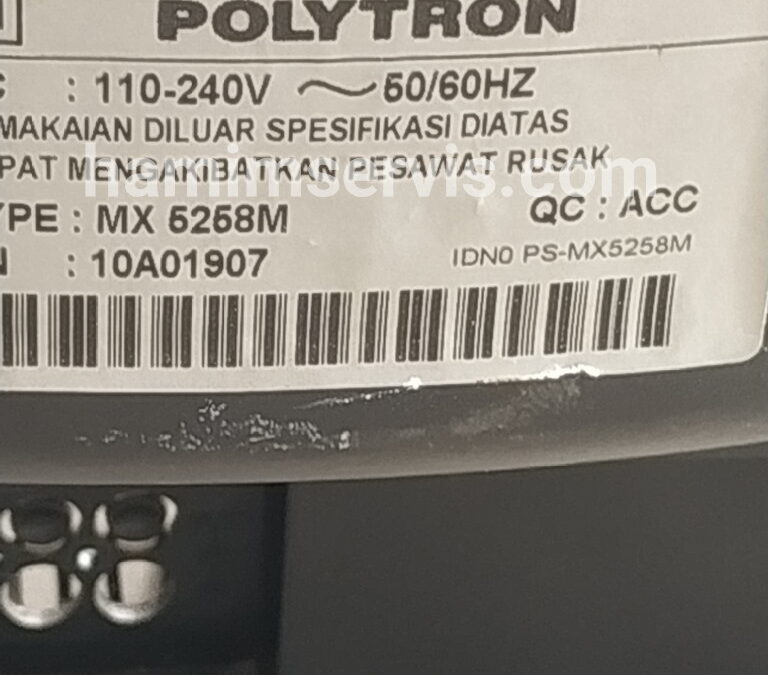 model polytron mx5258m