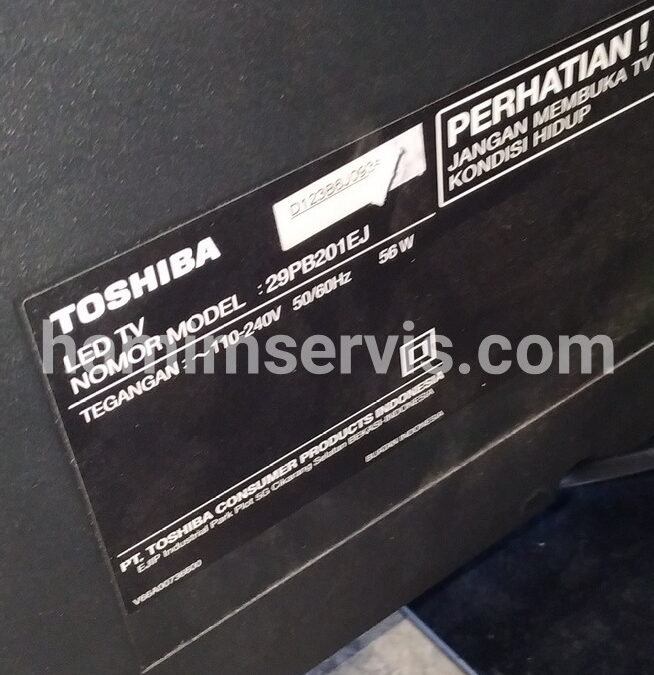 TV LED Toshiba 29PB201EJ